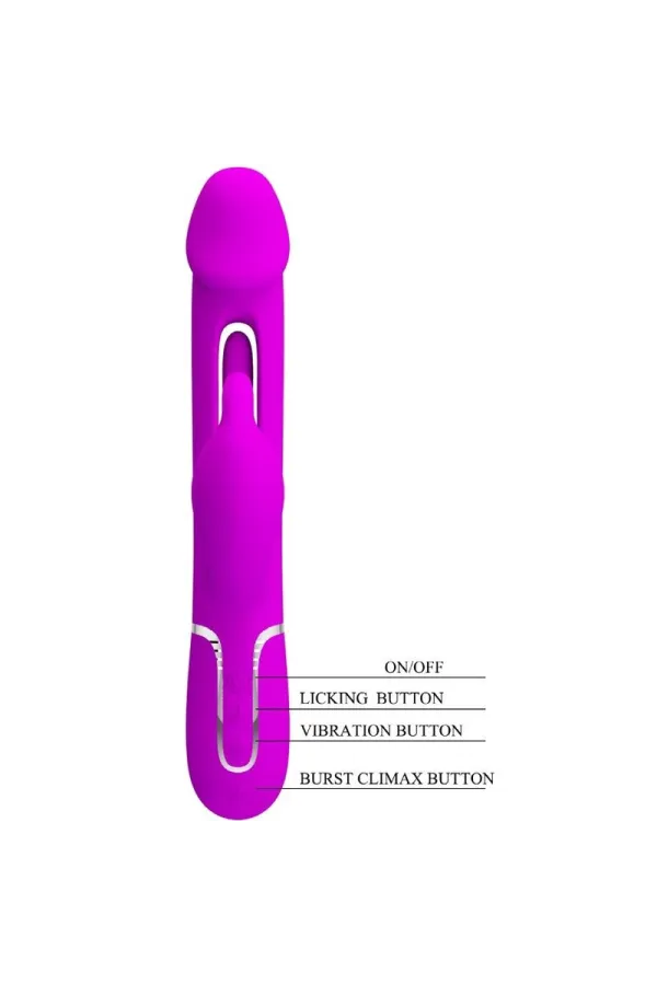 PRETTY LOVE - DEJON RABBIT VIBRATOR 3 IN 1 MULTIFUNKTION kaufen - Fesselliebe