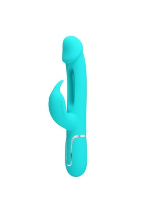 Dejon Rabbit Vibrator 3 in 1 Multifunktions-Aquagrün von Pretty Love Flirtation kaufen | Fesselliebe