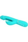 PRETTY LOVE - DEJON RABBIT VIBRATOR 3 IN 1 MULTIFUNKTIONS-AQUAGRÜN kaufen - Fesselliebe