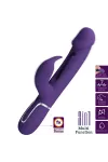 Kampas Rabbit 3 in 1 Multifunktionsvibrator mit Zunge Violett von Pretty Love Flirtation