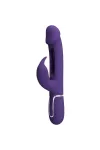 Kampas Rabbit 3 in 1 Multifunktionsvibrator mit Zunge Violett von Pretty Love Flirtation