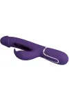 Kampas Rabbit 3 in 1 Multifunktionsvibrator mit Zunge Violett von Pretty Love Flirtation