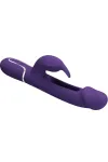 Kampas Rabbit 3 in 1 Multifunktionsvibrator mit Zunge Violett von Pretty Love Flirtation