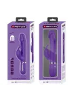 Kampas Rabbit 3 in 1 Multifunktionsvibrator mit Zunge Violett von Pretty Love Flirtation