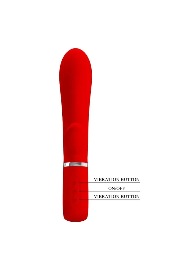 PRETTY LOVE - THOMAS MULTIFUNKTIONS-G-SPOT-VIBRATOR ROT kaufen - Fesselliebe