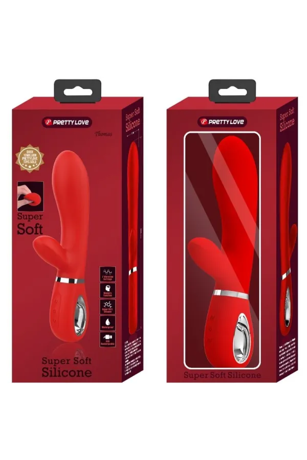 PRETTY LOVE - THOMAS MULTIFUNKTIONS-G-SPOT-VIBRATOR ROT kaufen - Fesselliebe