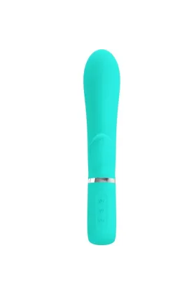 Thomas Multifunktions-G-Spot-Vibrator Aqua Green von Pretty Love Flirtation