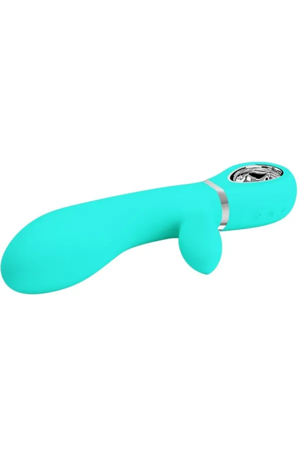 Thomas Multifunktions-G-Spot-Vibrator Aqua Green von Pretty Love Flirtation