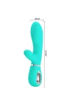 Thomas Multifunktions-G-Spot-Vibrator Aqua Green von Pretty Love Flirtation