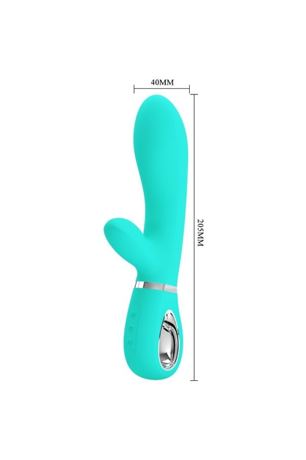 Thomas Multifunktions-G-Spot-Vibrator Aqua Green von Pretty Love Flirtation kaufen | Fesselliebe