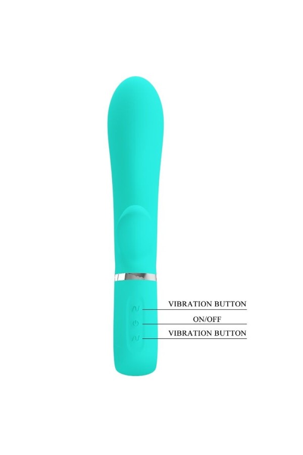 Thomas Multifunktions-G-Spot-Vibrator Aqua Green von Pretty Love Flirtation kaufen | Fesselliebe