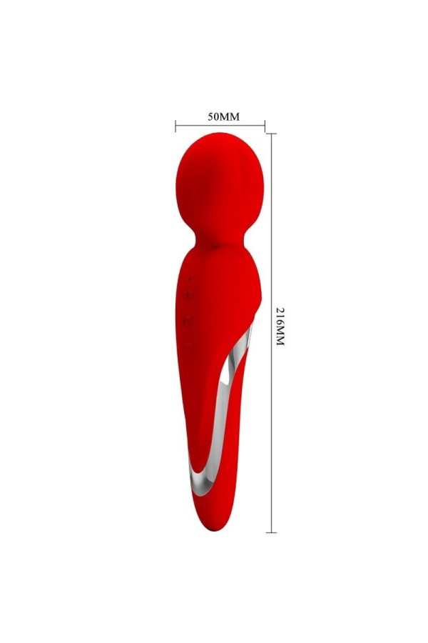 Walter Vibrator-Stab Rot von Pretty Love Flirtation kaufen | Fesselliebe