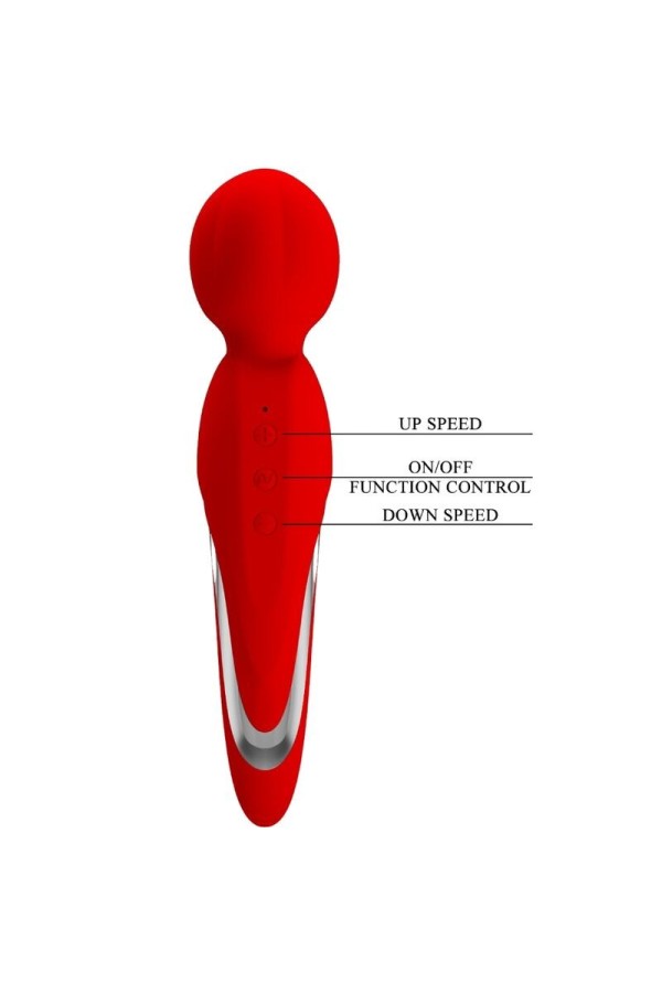 Walter Vibrator-Stab Rot von Pretty Love Flirtation kaufen | Fesselliebe