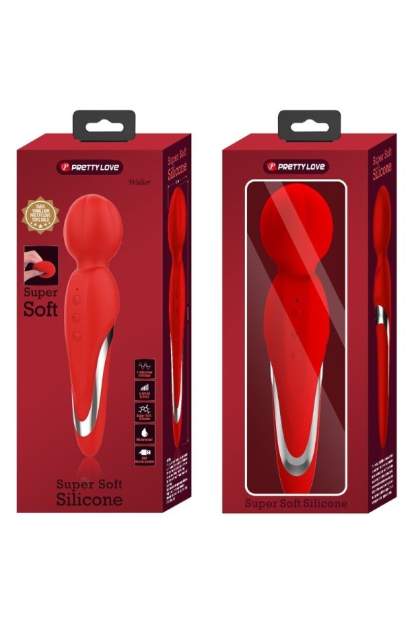 Walter Vibrator-Stab Rot von Pretty Love Flirtation kaufen | Fesselliebe