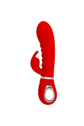 Prescott Multifunktions-G-Spot-Vibrator Rot von Pretty Love Flirtation