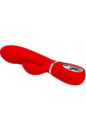 Prescott Multifunktions-G-Spot-Vibrator Rot von Pretty Love Flirtation kaufen | Fesselliebe