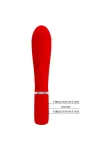 PRETTY LOVE - PRESCOTT MULTIFUNKTIONS-G-SPOT-VIBRATOR ROT kaufen - Fesselliebe