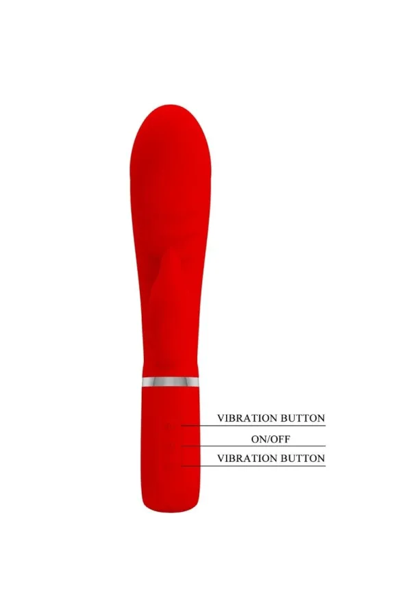 PRETTY LOVE - PRESCOTT MULTIFUNKTIONS-G-SPOT-VIBRATOR ROT kaufen - Fesselliebe