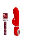 PRETTY LOVE - PRESCOTT MULTIFUNKTIONS-G-SPOT-VIBRATOR ROT kaufen - Fesselliebe