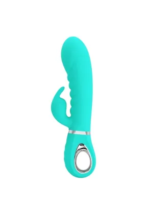 Prescott Multifunktions-G-Spot-Vibrator Aqua Green von Pretty Love Flirtation