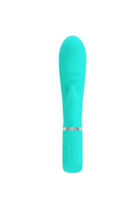 Prescott Multifunktions-G-Spot-Vibrator Aqua Green von Pretty Love Flirtation