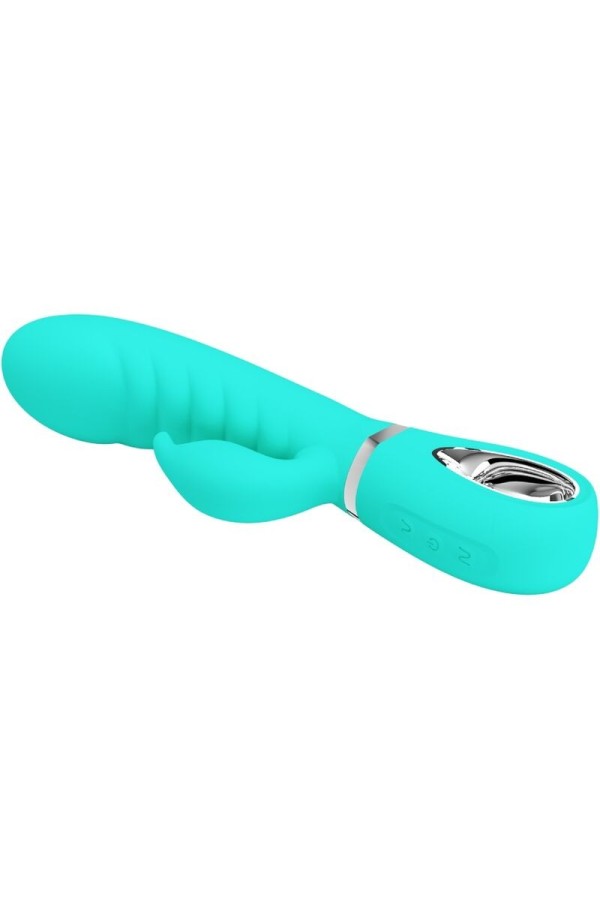 Prescott Multifunktions-G-Spot-Vibrator Aqua Green von Pretty Love Flirtation kaufen | Fesselliebe