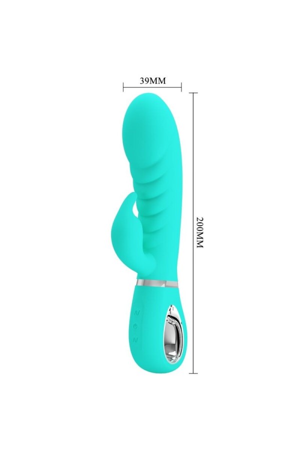 Prescott Multifunktions-G-Spot-Vibrator Aqua Green von Pretty Love Flirtation kaufen | Fesselliebe