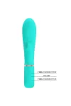 PRETTY LOVE - PRESCOTT MULTIFUNKTIONS-G-SPOT-VIBRATOR AQUA GREEN kaufen - Fesselliebe