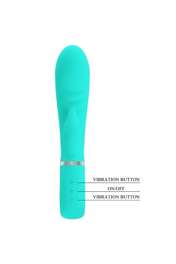 Prescott Multifunktions-G-Spot-Vibrator Aqua Green von Pretty Love Flirtation kaufen | Fesselliebe