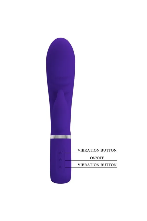 PRETTY LOVE - PRESCOTT MULTIFUNKTIONS-G-SPOT-VIBRATOR LILA kaufen - Fesselliebe