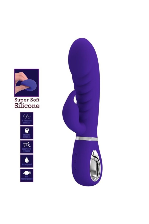 Prescott Multifunktions-G-Spot-Vibrator Lila von Pretty Love Flirtation kaufen | Fesselliebe