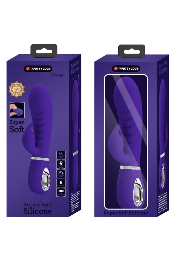 Prescott Multifunktions-G-Spot-Vibrator Lila von Pretty Love Flirtation kaufen | Fesselliebe