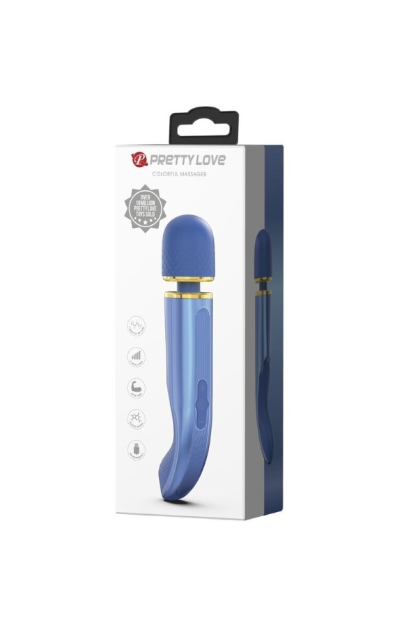 Massager 7 Vibrationsmodi Blau von Pretty Love Smart kaufen | Fesselliebe
