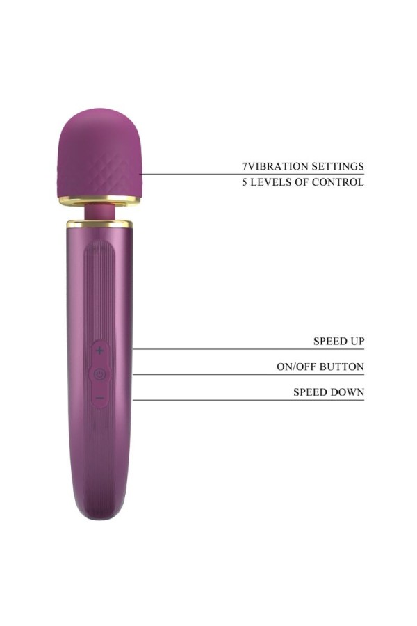 Massager 7 Vibrationsmodi Lila von Pretty Love Smart kaufen | Fesselliebe