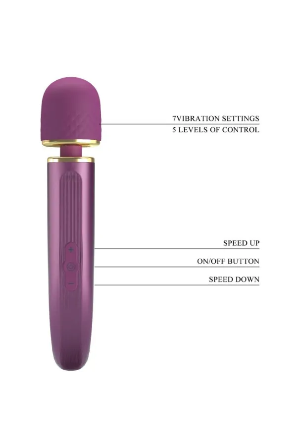 PRETTY LOVE - MASSAGER 7 VIBRATIONSMODI LILA kaufen - Fesselliebe