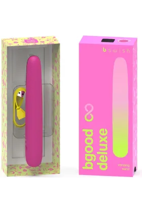 Bgood Infinite Deluxe Wiederaufladbarer Vibrator Rosa Silikon von B Swish