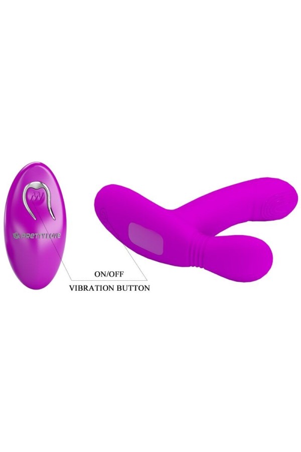 Geri Klitoris Massager Rosa mit Fernbedienung von Pretty Love Flirtation kaufen | Fesselliebe
