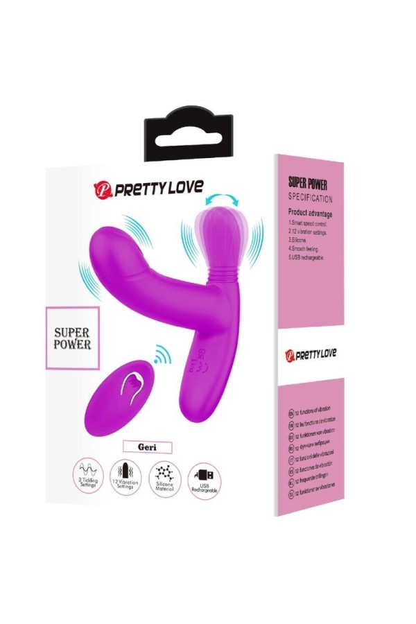 Geri Klitoris Massager Rosa mit Fernbedienung von Pretty Love Flirtation kaufen | Fesselliebe
