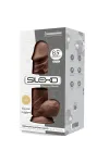 Modell 1 Realistischer Dildo Premium Silexpan Silikon Braun 21,5 cm von Silexd kaufen - Fesselliebe