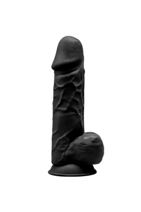 Model 1 realistischer Penis Premium Silexpan Silikon Schwarz 21.5 cm von Silexd kaufen | Fesselliebe