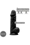 Modell 1 Realistischer Dildo Premium Silexpan Silikon Schwarz 21,5 cm von Silexd kaufen - Fesselliebe