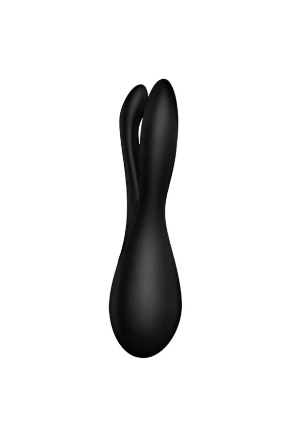 Threesome 2 Vibrator - Schwarz von Satisfyer Vibrator kaufen - Fesselliebe