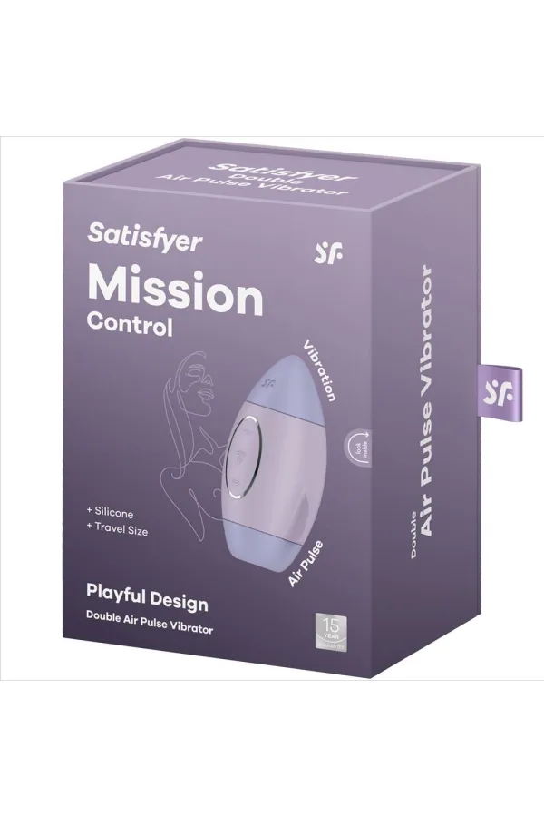 SATISFYER - MISSION CONTROL FLIEDER KLEINER DOPPELIMPULS VIBRATOR kaufen - Fesselliebe