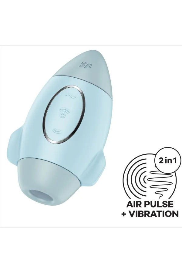 SATISFYER - MISSION CONTROL BLAUER KLEINER DOPPELIMPULS VIBRATOR kaufen - Fesselliebe