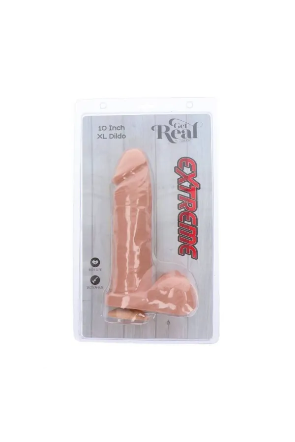 Extremer XL-Dildo 25,5 cm hautfarben von Get Real kaufen - Fesselliebe