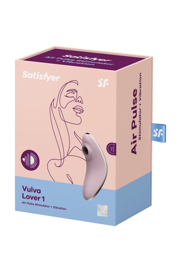 Vulva Lover 1 Luftpulsstimulator & Vibrator Violett von Satisfyer Air Pulse kaufen | Fesselliebe