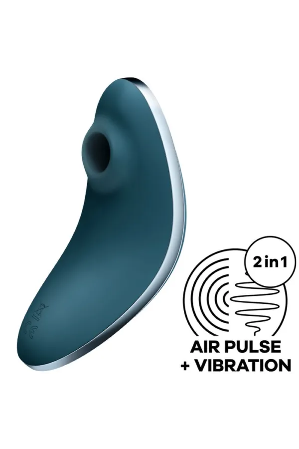 Vulva Lover 1 Air Pulse Stimulator & Vibrator Blau von Satisfyer Air Pulse kaufen - Fesselliebe