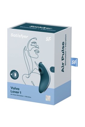 Vulva Lover 1 Luftpulsstimulator & Vibrator Blau von Satisfyer Air Pulse kaufen | Fesselliebe
