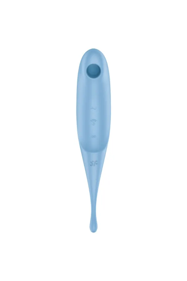 Twirling Pro Stimulator und Vibrator - Blau von Satisfyer Air Pulse kaufen - Fesselliebe