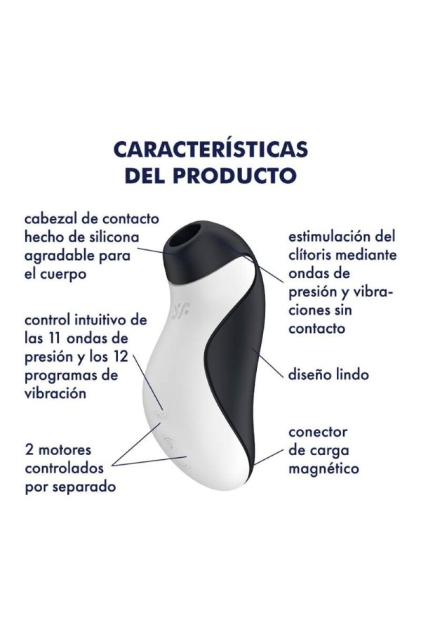 Orca Air Pulse Stimulator + Vibration von Satisfyer Air Pulse kaufen | Fesselliebe